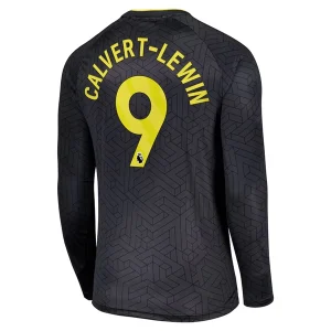 Koop Goedkope Everton 2024/25 Dominic Calvert-Lewin #9 Uit tenue Lange Mouwen Online