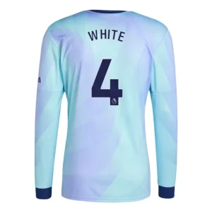 Goedkope Arsenal 2024/25 Ben White #4 Derde tenue Lange Mouw te koop