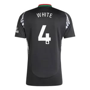 Goedkope Arsenal 2024/25 Ben White #4 Uit tenue Korte Mouw te koop