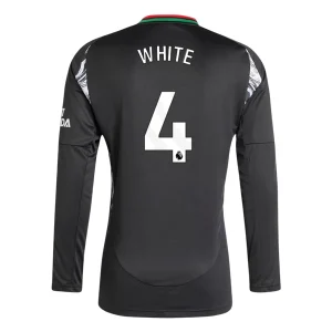 Goedkope Arsenal 2024/25 Ben White #4 Uit tenue Lange Mouw te koop