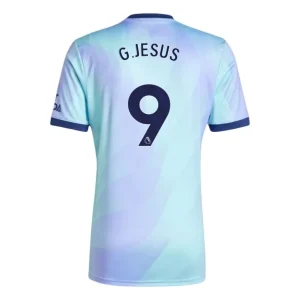 Goedkope Arsenal 2024/25 Gabriel Jesus #9 Derde tenue Korte Mouw te koop