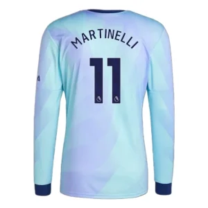 Goedkope Arsenal 2024/25 Gabriel Martinelli #11 Derde tenue Lange Mouw te koop