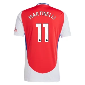 Goedkope Arsenal 2024/25 Gabriel Martinelli #11 Thuis tenue Korte Mouw te koop