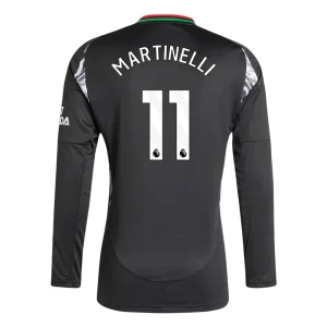 Goedkope Arsenal 2024/25 Gabriel Martinelli #11 Uit tenue Lange Mouw te koop