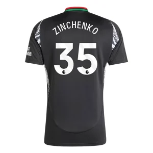 Goedkope Arsenal 2024/25 Oleksandr Zinchenko #35 Uit tenue Korte Mouw te koop