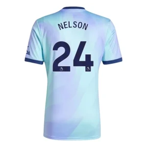 Goedkope Arsenal 2024/25 Reiss Nelson #24 Derde tenue Korte Mouw te koop