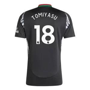 Goedkope Arsenal 2024/25 Takehiro Tomiyasu #18 Uit tenue Korte Mouw te koop