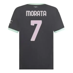 Koop Goedkope AC Milan 2024/25 Álvaro Morata #7 Derde tenue Korte Mouwen Online