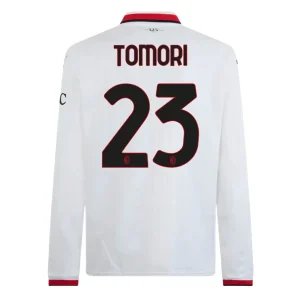 Koop Goedkope AC Milan 2024/25 Fikayo Tomori #23 Uit tenue Lange Mouwen Online