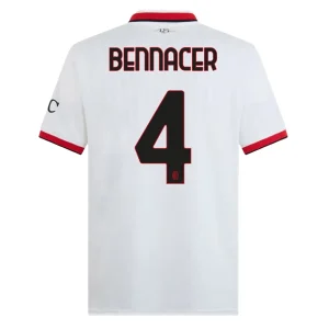 Koop Goedkope AC Milan 2024/25 Ismael Bennacer #4 Uit tenue Korte Mouwen Online