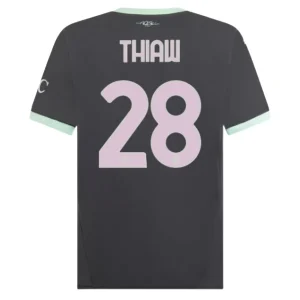 Koop Goedkope AC Milan 2024/25 Malick Thiaw #28 Derde tenue Korte Mouwen Online