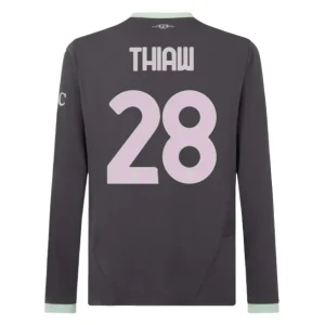 Koop Goedkope AC Milan 2024/25 Malick Thiaw #28 Derde tenue Lange Mouwen Online