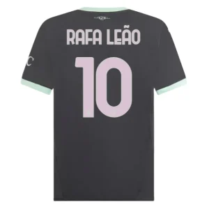 Koop Goedkope AC Milan 2024/25 Rafael Leao #10 Derde tenue Korte Mouwen Online