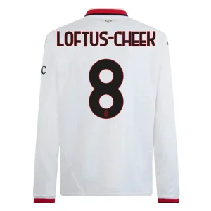 Koop Goedkope AC Milan 2024/25 Ruben Loftus-Cheek #8 Uit tenue Lange Mouwen Online