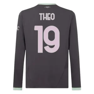 Koop Goedkope AC Milan 2024/25 Theo Hernandez #19 Derde tenue Lange Mouwen Online