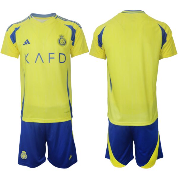 Koop Goedkope Al-Nassr FC 2024/25 Thuis tenue Korte Mouw (+ Korte broeken) Online