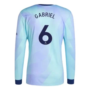 Koop Goedkope Arsenal 2024/25 Gabriel Magalhaes #6 Derde tenue Lange Mouwen Online