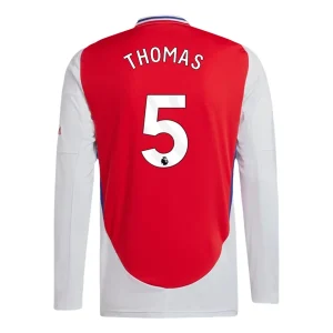 Koop Goedkope Arsenal 2024/25 Thomas Partey #5 Thuis tenue Lange Mouwen Online