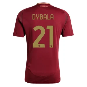 Koop Goedkope As Roma 2024/25 Paulo Dybala #21 Thuis tenue Korte Mouwen Online