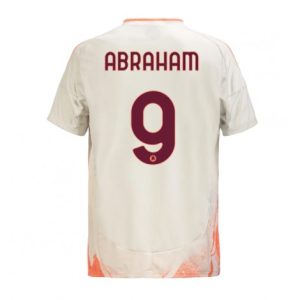 Koop Goedkope As Roma 2024/25 Tammy Abraham #9 Uit tenue Korte Mouwen Online