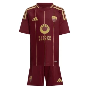 Koop Goedkope As Roma 2024/25 Thuis tenue Kinder Korte Mouw (+ Korte broeken)