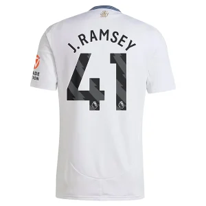 Koop Goedkope Aston Villa 2024/25 Jacob Ramsey #41 Uit tenue Korte Mouwen Online