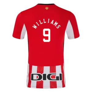 Koop Goedkope Athletic Bilbao 2024/25 Iñaki Williams #9 Thuis tenue Korte Mouwen Online