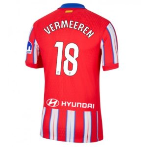 Koop Goedkope Atletico Madrid 2024/25 Arthur Vermeeren #18 Thuis tenue Korte Mouwen Online