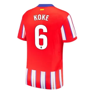 Koop Goedkope Atletico Madrid 2024/25 Koke #6 Thuis tenue Korte Mouwen Online