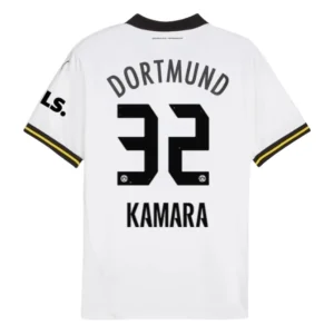 Koop Goedkope BVB Borussia Dortmund 2024/25 Abdoulaye Kamara #32 Derde tenue Korte Mouwen Online