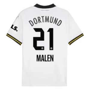 Koop Goedkope BVB Borussia Dortmund 2024/25 Donyell Malen #21 Derde tenue Korte Mouwen Online