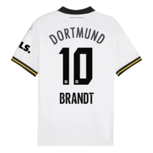 Koop Goedkope BVB Borussia Dortmund 2024/25 Julian Brandt #10 Derde tenue Korte Mouwen Online