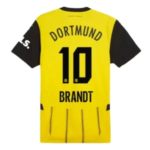 Koop Goedkope BVB Borussia Dortmund 2024/25 Julian Brandt #10 Thuis tenue Korte Mouwen Online