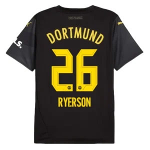 Koop Goedkope BVB Borussia Dortmund 2024/25 Julian Ryerson #26 Uit tenue Korte Mouwen Online