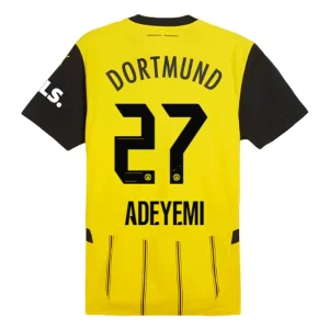 Koop Goedkope BVB Borussia Dortmund 2024/25 Karim Adeyemi #27 Thuis tenue Korte Mouwen Online