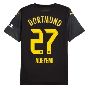 Koop Goedkope BVB Borussia Dortmund 2024/25 Karim Adeyemi #27 Uit tenue Korte Mouwen Online