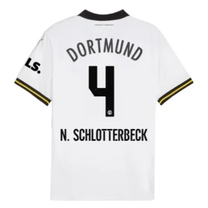 Koop Goedkope BVB Borussia Dortmund 2024/25 Nico Schlotterbeck #4 Derde tenue Korte Mouwen Online