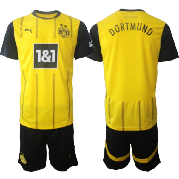 Koop Goedkope BVB Borussia Dortmund 2024/25 Thuis tenue Korte Mouw (+ Korte broeken) Online