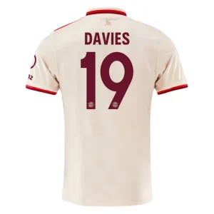 Koop Goedkope Bayern München 2024/25 Alphonso Davies #19 Derde tenue Korte Mouwen Online