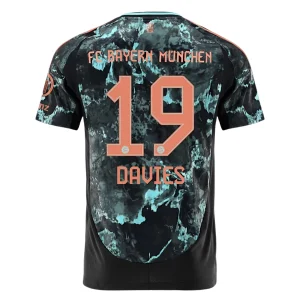 Koop Goedkope Bayern München 2024/25 Alphonso Davies #19 Uit tenue Korte Mouwen Online