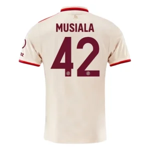 Koop Goedkope Bayern München 2024/25 Jamal Musiala #42 Derde tenue Korte Mouwen Online