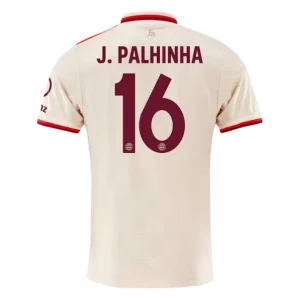 Koop Goedkope Bayern München 2024/25 João Palhinha #16 Derde tenue Korte Mouwen Online