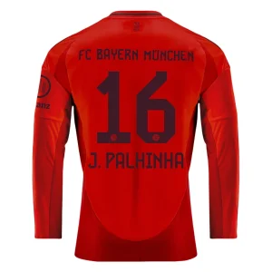 Koop Goedkope Bayern München 2024/25 João Palhinha #16 Thuis tenue Lange Mouwen Online