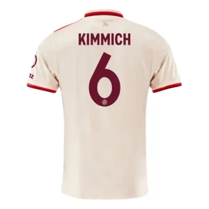 Koop Goedkope Bayern München 2024/25 Joshua Kimmich #6 Derde tenue Korte Mouwen Online