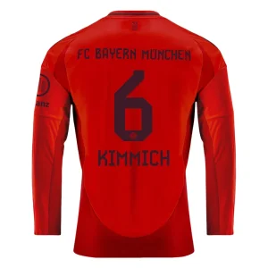 Koop Goedkope Bayern München 2024/25 Joshua Kimmich #6 Thuis tenue Lange Mouwen Online