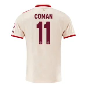 Koop Goedkope Bayern München 2024/25 Kingsley Coman #11 Derde tenue Korte Mouwen Online