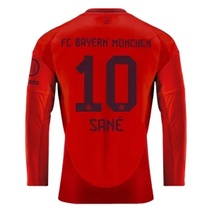 Koop Goedkope Bayern München 2024/25 Leroy Sane #10 Thuis tenue Lange Mouwen Online