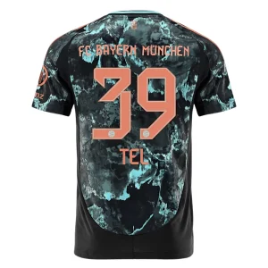 Koop Goedkope Bayern München 2024/25 Mathys Tel #39 Uit tenue Korte Mouwen Online