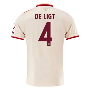 Koop Goedkope Bayern München 2024/25 Matthijs de Ligt #4 Derde tenue Korte Mouwen Online