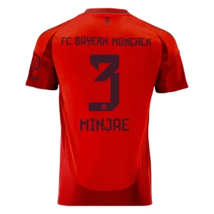 Koop Goedkope Bayern München 2024/25 Minjae Kim #3 Thuis tenue Korte Mouwen Online